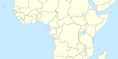 Harta e Svazilend afrikë